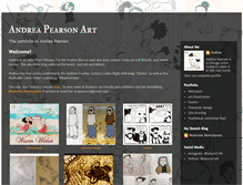 Tablet Screenshot of apearsonart.com